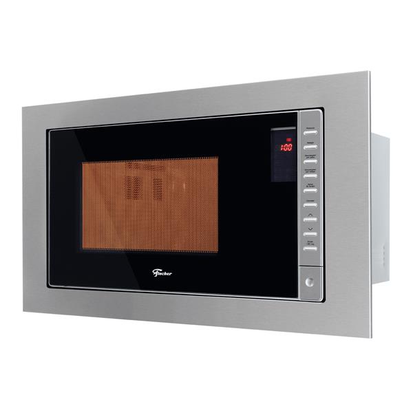 Micro-ondas de Embutir Fischer Fit Line 25 litros com função Descongelar 127V 
