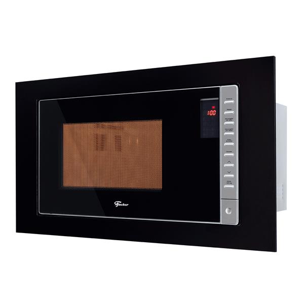 Micro-ondas de Embutir Fischer Fit Line 25 litros com função Descongelar PRETO127V 